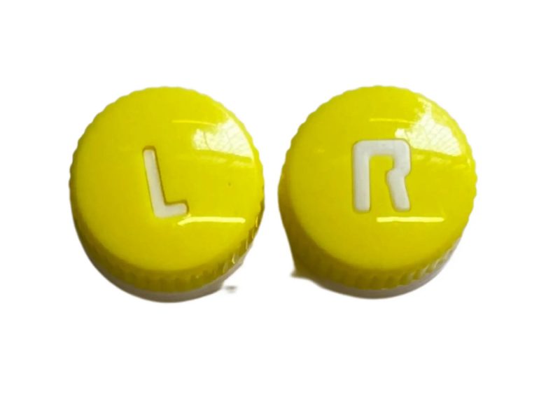 Contact lens Storage kit, Colour: Yellow