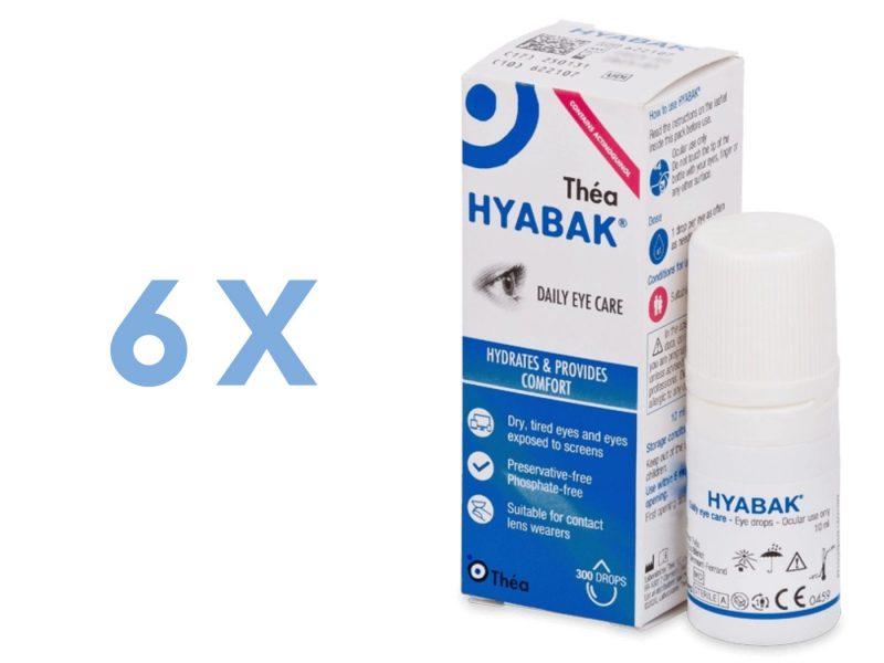 Hyabak 0.15% (6 x 10 ml)