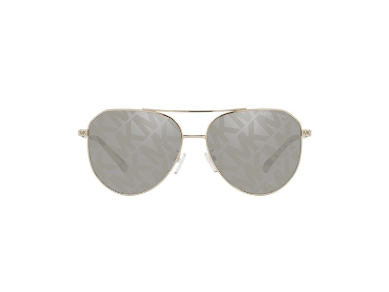 Michael kors clearance silver aviator sunglasses