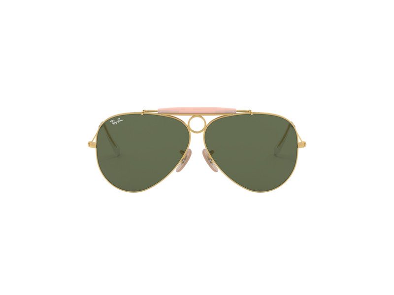 Ray-Ban Shooter RB 3138 001 62 Men, Women sunglasses