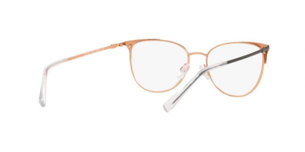 armani exchange rose gold glasses