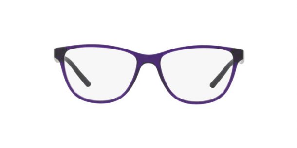 armani exchange purple glasses