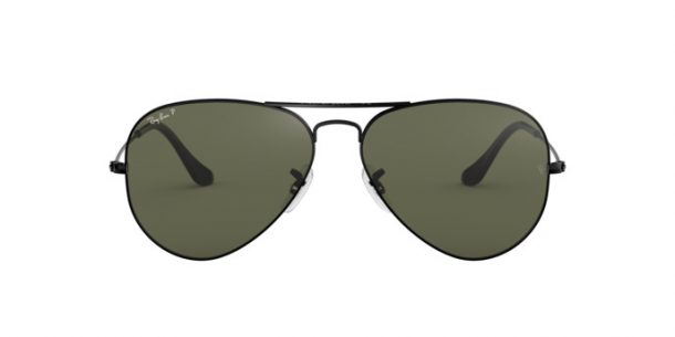 ray ban large metal aviator sunglasses model 3025